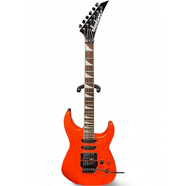 Used Jackson Soloist SLX3X DX Lambo Orange Solid Body Electric Guitar