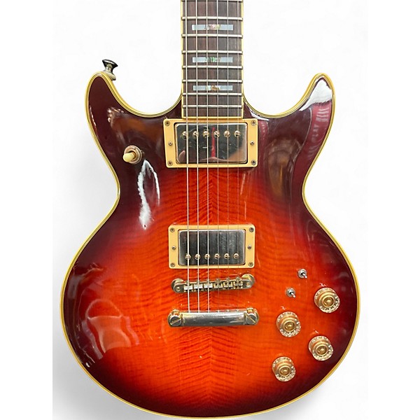 Used 2012 Ibanez AR300 2 Tone Sunburst Solid Body Electric Guitar
