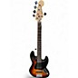 Used Squier Affinity Jazz Bass V 5 String 3 Color Sunburst Electric Bass Guitar thumbnail