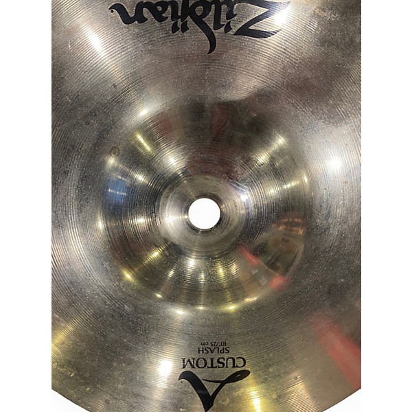 Used Zildjian 10in A Custom Splash Cymbal