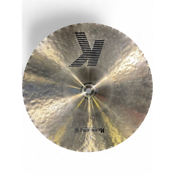 Used Zildjian 14in K Mastersound Hi Hats Pair Cymbal