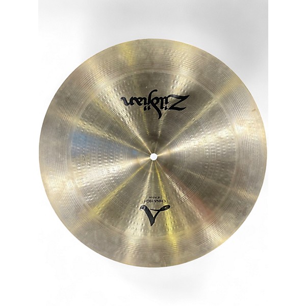 Used Zildjian 18in A CHINA HIGH Cymbal