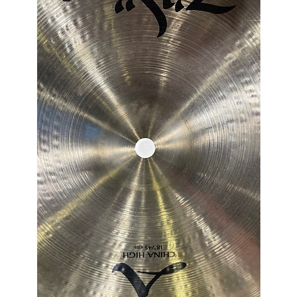 Used Zildjian 18in A CHINA HIGH Cymbal