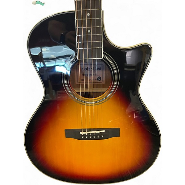 Used Jericho SOLO STOVE S-1 Tobacco Burst Acoustic Electric Guitar