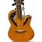 Used Ovation CC247 CELEBRITY DELUXE Natural Acoustic Electric Guitar