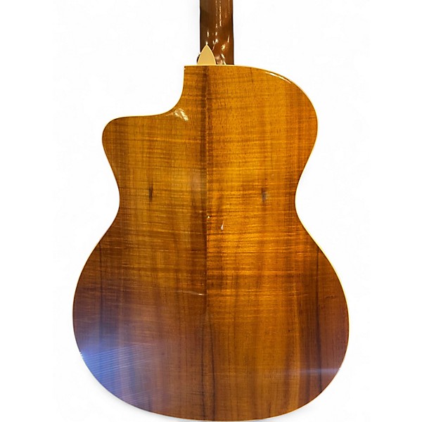 Used Taylor 214CE Deluxe Antique Natural Acoustic Electric Guitar