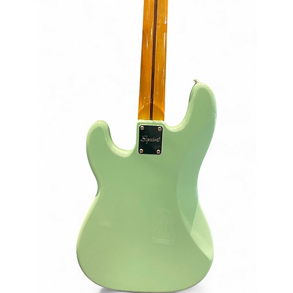 Used Squier Classic Vibe 1970S Precision Bass Surf Green Electric Bass Guitar