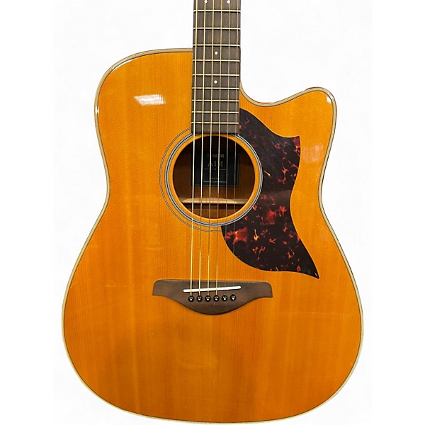 Used Yamaha A1M Natural Acoustic Electric Guitar