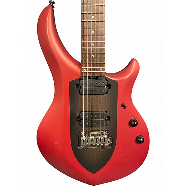 Used Sterling by Music Man JP50 John Petrucci Signature Red Solid Body Electric Guitar
