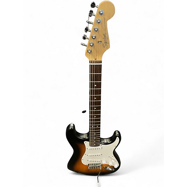 Used Squier STRAT Tobacco Burst Solid Body Electric Guitar
