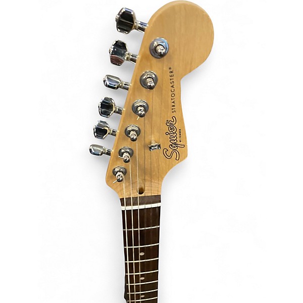 Used Squier STRAT Tobacco Burst Solid Body Electric Guitar