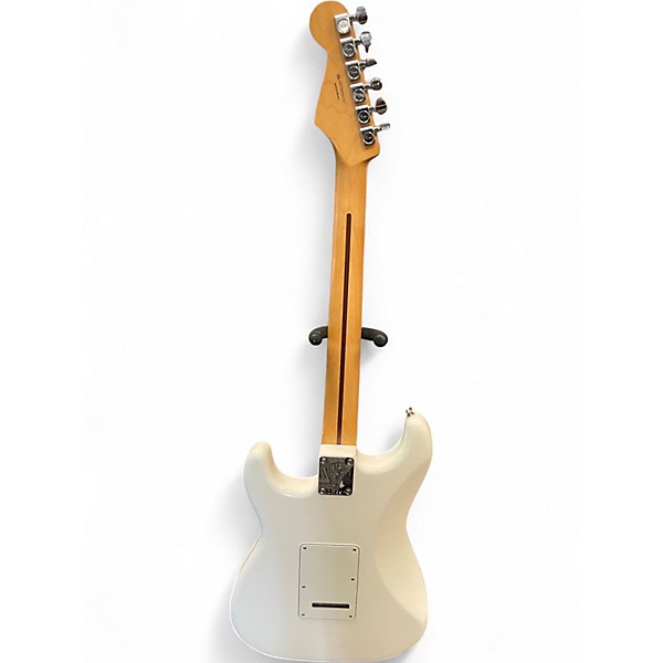 Used Fender Player Stratocaster Olympic White Solid Body Electric Guitar