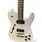 Used Fender JA90 Jim Adkins Thinline Telecaster White Hollow Body Electric Guitar thumbnail