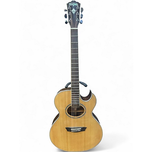 Used Washburn Nuno Bettencourt Signature EA20SNB Natural Acoustic Electric Guitar