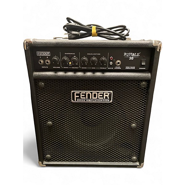 Used Fender Rumble 30 30W 1x10 Bass Combo Amp