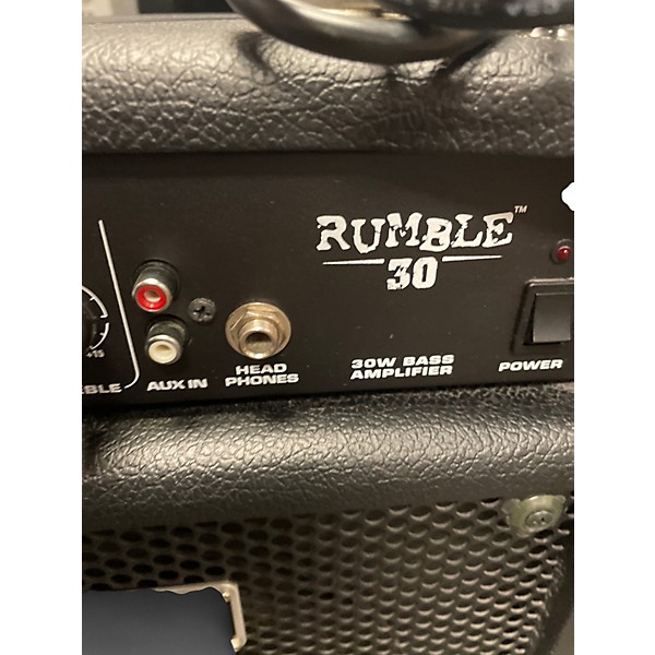 Used Fender Rumble 30 30W 1x10 Bass Combo Amp