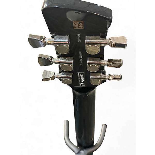 Used Yamaha RS320 Black Solid Body Electric Guitar
