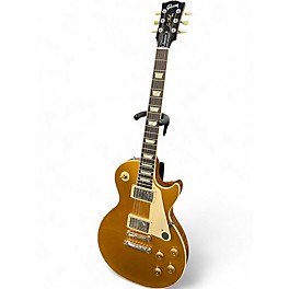 Used Gibson Les Paul Standard Gold Top Solid Body Electric Guitar