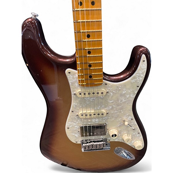 Used Fender American Ultra Stratocaster Mocha burst Solid Body Electric Guitar