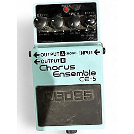 Used BOSS CE5 Chorus Ensemble Effect Pedal