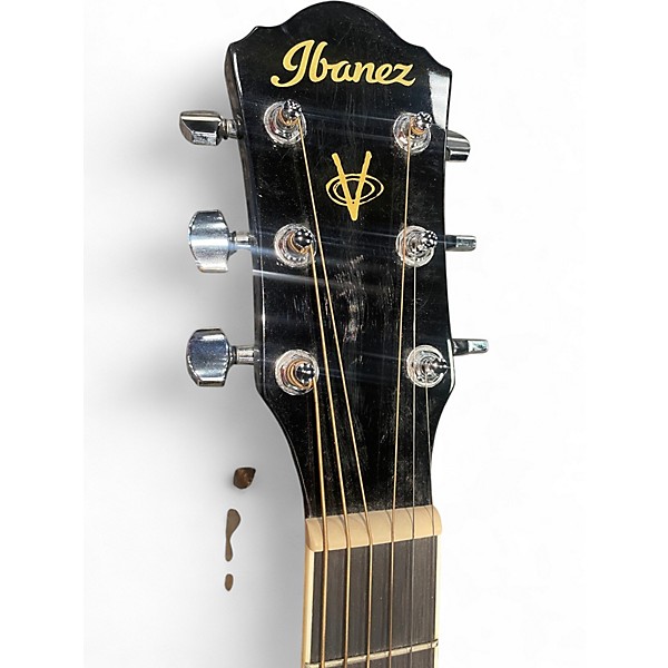 Used Ibanez V70CE Blue Acoustic Electric Guitar