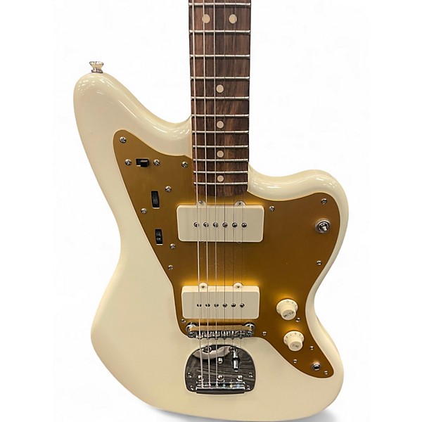 Used Squier J Mascis Jazzmaster Alpine White Solid Body Electric Guitar