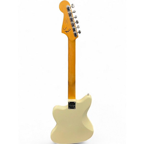 Used Squier J Mascis Jazzmaster Alpine White Solid Body Electric Guitar