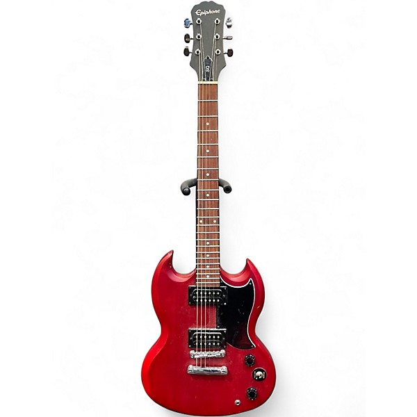 Used Epiphone SG Red Solid Body Electric Guitar