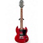 Used Epiphone SG Red Solid Body Electric Guitar thumbnail