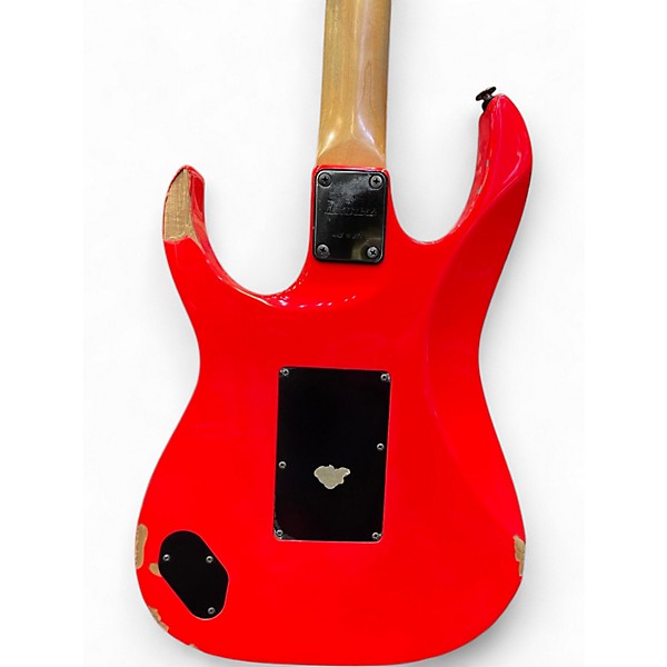 Used Ibanez RG550XHR RG Series coral Solid Body Electric Guitar