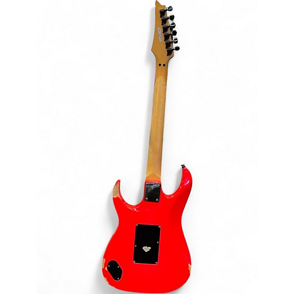 Used Ibanez RG550XHR RG Series coral Solid Body Electric Guitar
