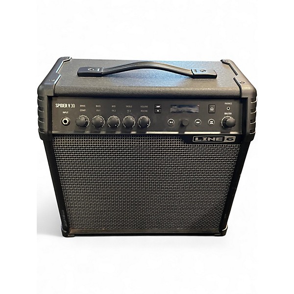 Used Line 6 Spider V 30 1x8 Guitar Combo Amp