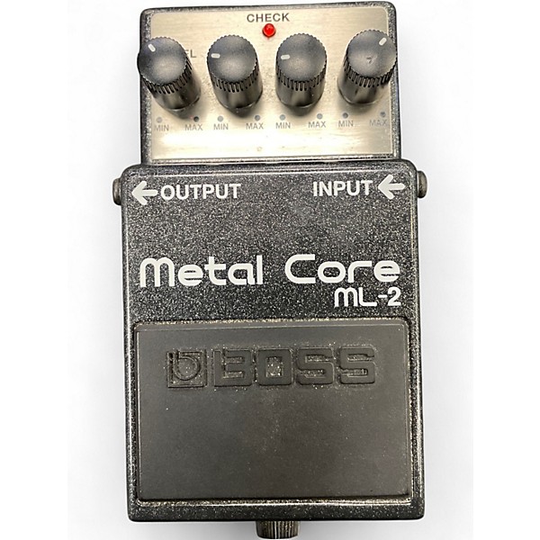 Used BOSS ML2 Metal Core Distortion Effect Pedal