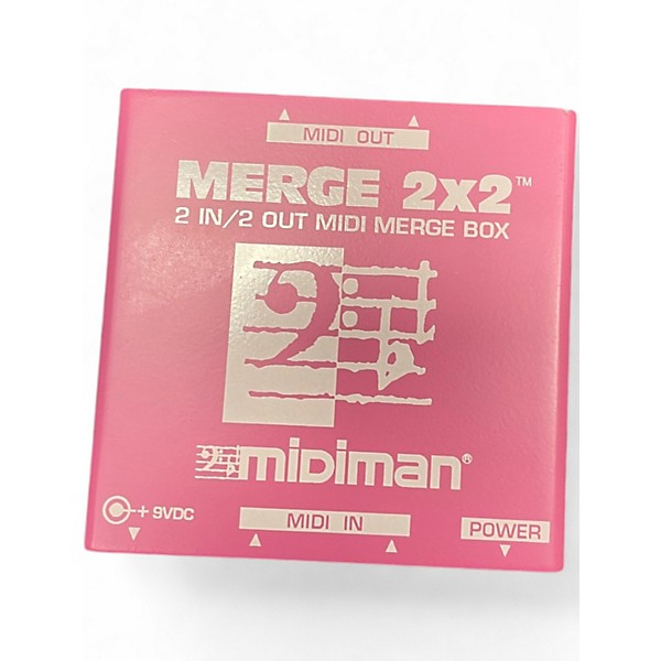 Used Midiman Merge 2x2 MIDI Utility