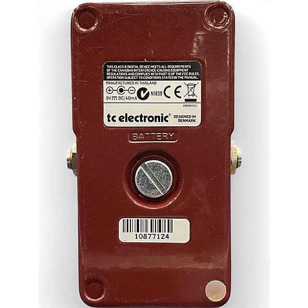 Used TC Electronic Mojomojo Overdrive Effect Pedal