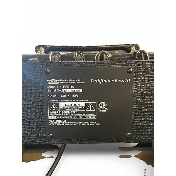 Used VOX Pathfinder 10W Bass Combo Amp
