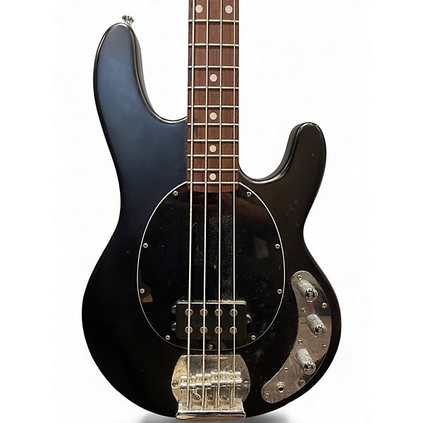 Used Sterling by Music Man Sub 4 Black Electric Bass Guitar