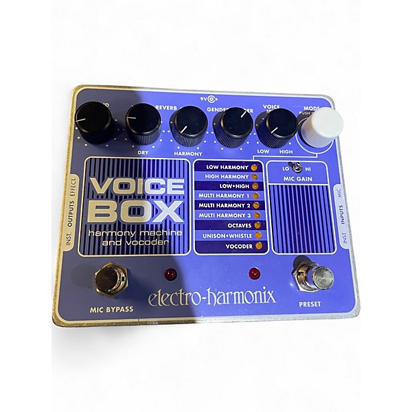 Used Electro-Harmonix Voicebox Vocal Harmony Vocoder Vocal Processor