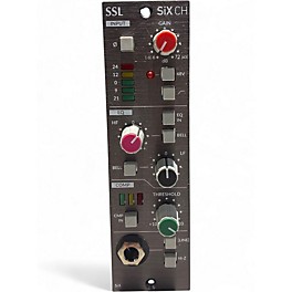 Used Solid State Logic SiX CH Channel Strip Rack Equipment