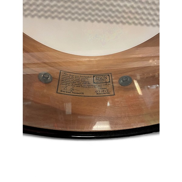 Used Spaun 6X13 DESIGNER SERIES Cherry Drum