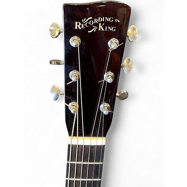 Used Recording King RO 328 Natural Acoustic Guitar