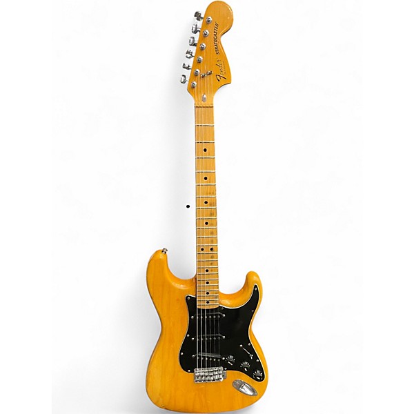 Vintage 1980 Fender 1980 STRATOCASTER Natural Solid Body Electric Guitar