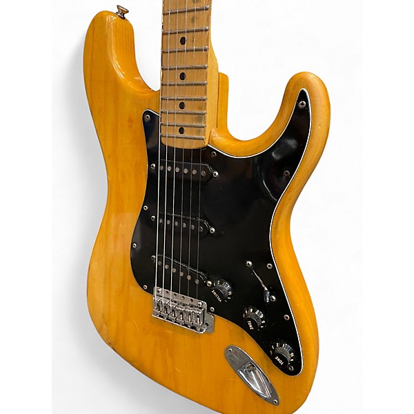Vintage 1980 Fender 1980 STRATOCASTER Natural Solid Body Electric Guitar