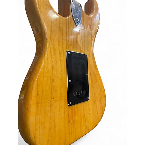 Vintage 1980 Fender 1980 STRATOCASTER Natural Solid Body Electric Guitar