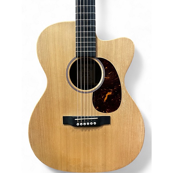 Used Martin CUSTOM X SERIES Natural Acoustic Electric Guitar