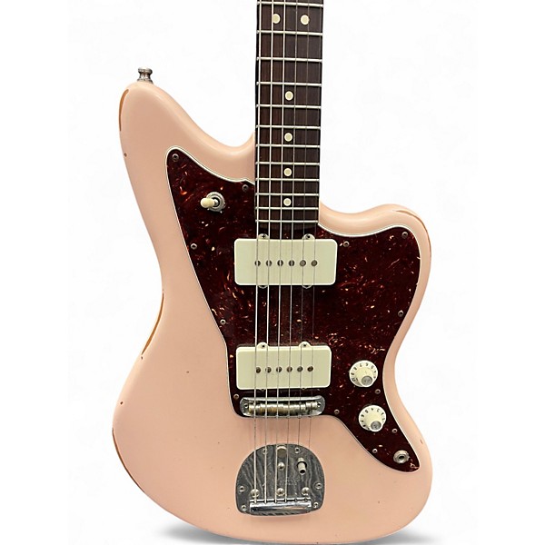 Used Fender LE AMERICAN PROFESSIONAL JAZZMASTER ROSEWOOD NECK Shell Pink Solid Body Electric Guitar