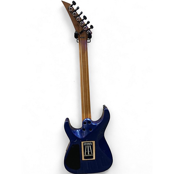 Used Jackson American Series Virtuoso Metallic Blue Solid Body Electric Guitar