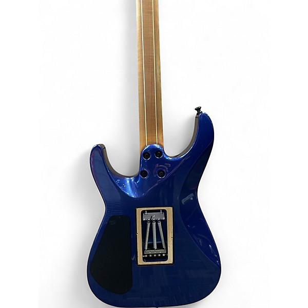 Used Jackson American Series Virtuoso Metallic Blue Solid Body Electric Guitar