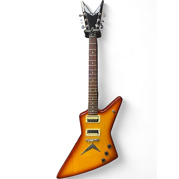 Used Dean ZX Select Quilt Top 2 Color Sunburst Solid Body Electric Guitar