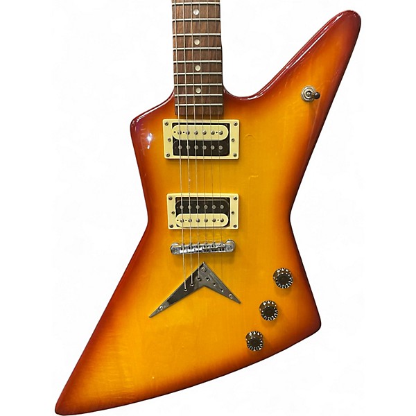 Used Dean ZX Select Quilt Top 2 Color Sunburst Solid Body Electric Guitar